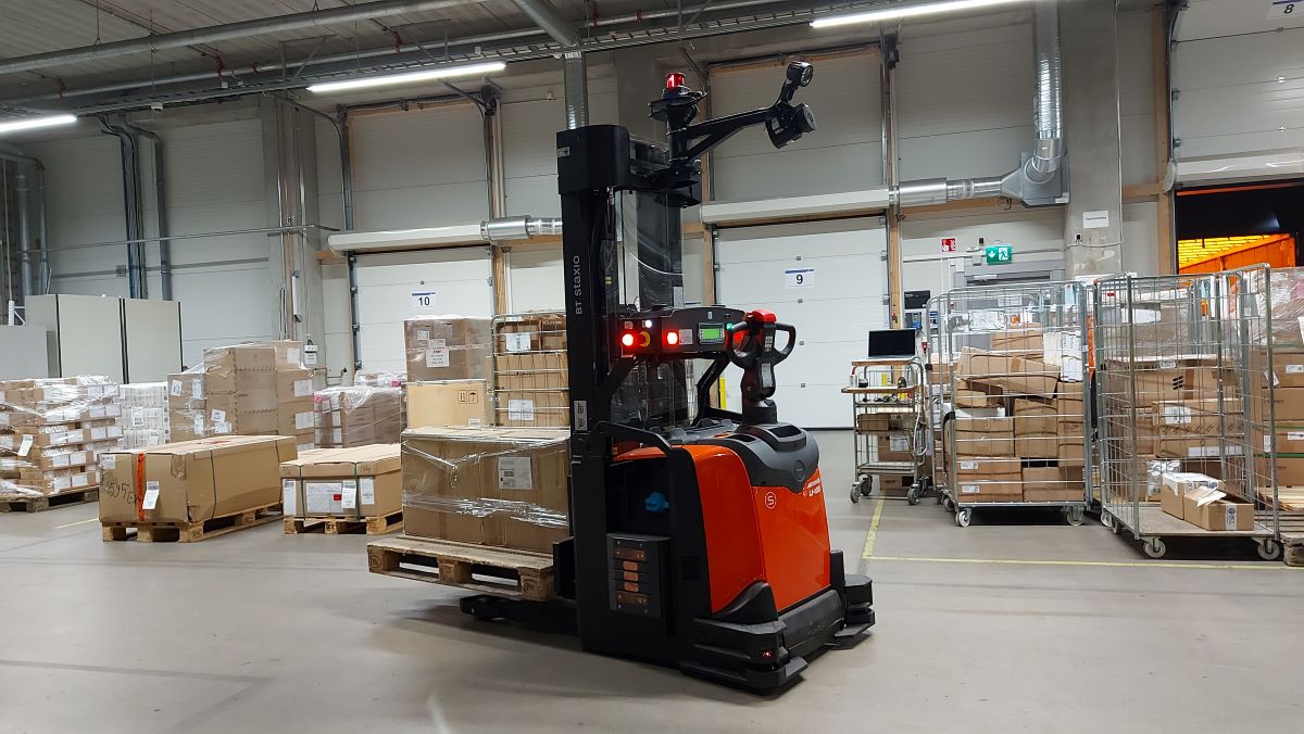 AGV lisää tehokkuutta ja parantaa turvallisuutta